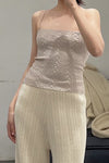 SWAYING/KNIT Silk Chain Camisole SW211SZ57 PS13